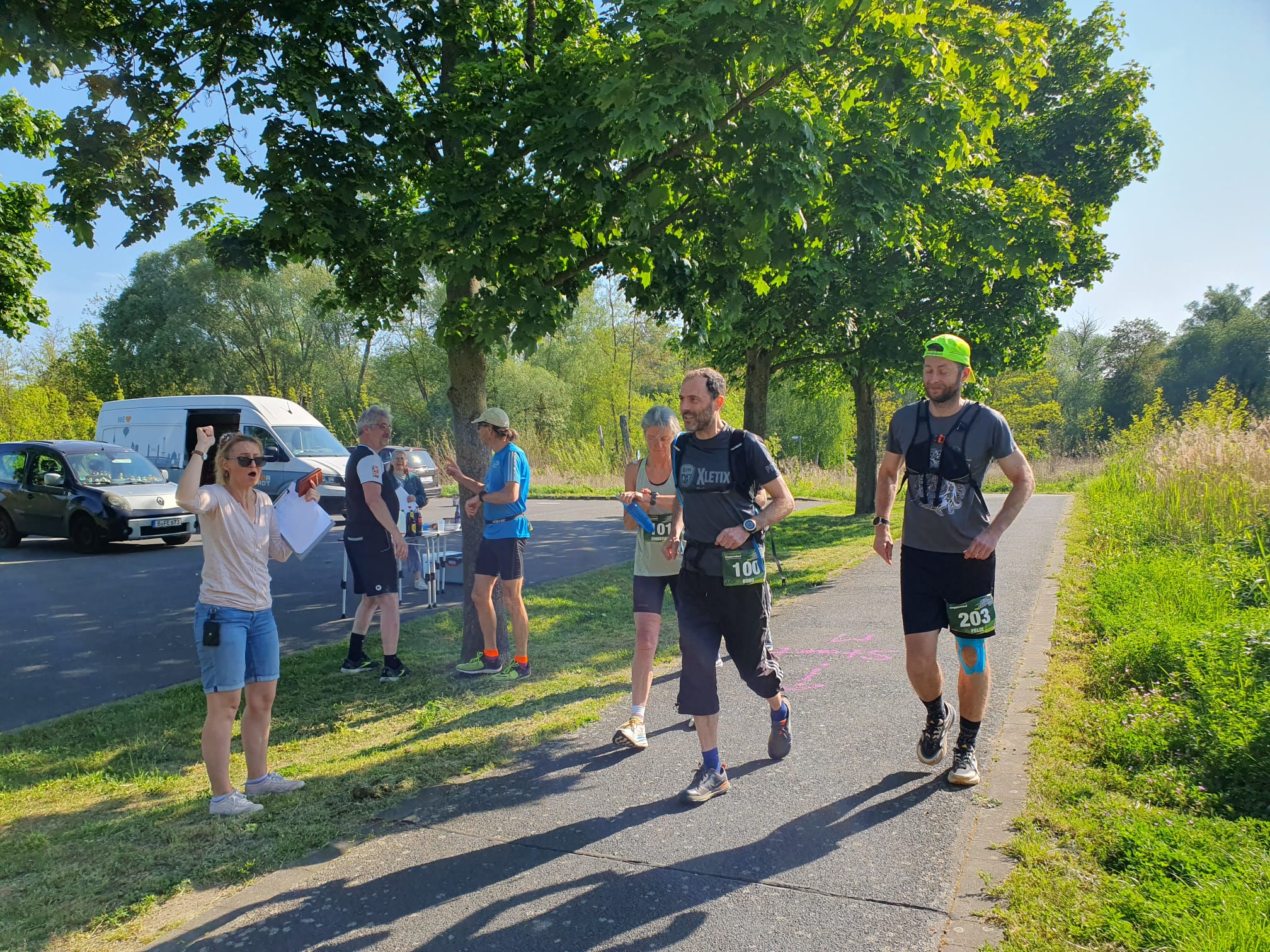 Heidi-Challenge Läufer